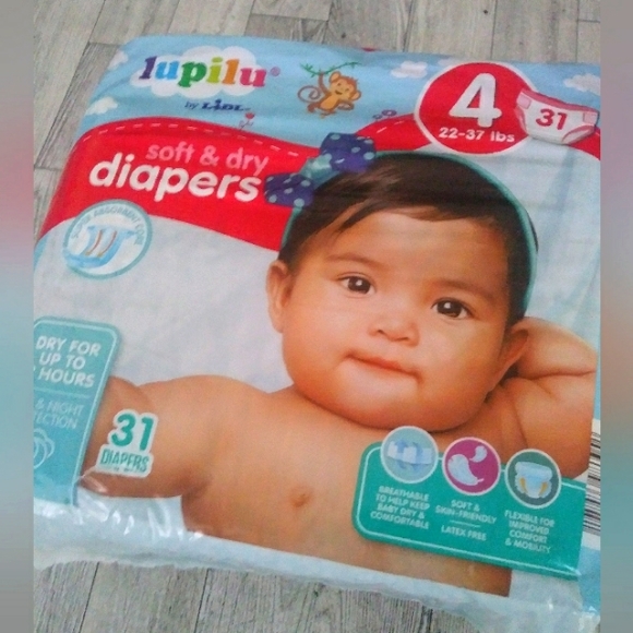 Lupilu Other 43 Lupilu Soft And Dry Size 4t Diapers Poshmark